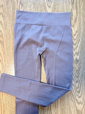Seamless Large High-Waist Tan Leggings